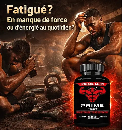 PRIMELABS™  Booster de Testostérone Pour Hommes - 60 Comprimés