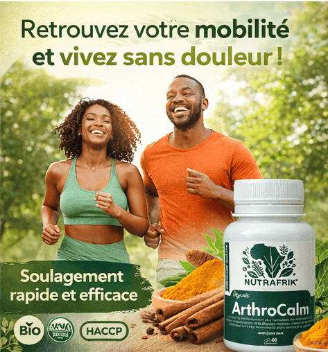 ARTHROCALM™ Capsules Pour L'inflammation Et Les Douleurs Articulaires - (60 Capsules)